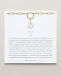 Bryan Anthonys Grit Gold Charm Necklace On Card
