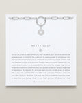 Bryan Anthonys Stories Of You Never Lost Silver Charm Necklace On Card