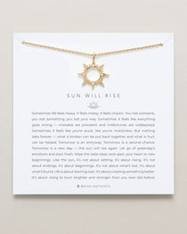 Bryan Anthonys dainty sun will rise necklace 14k gold