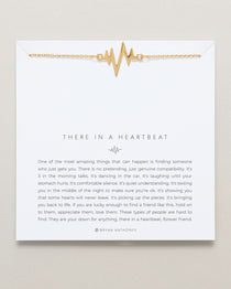 Bryan Anthonys dainty There In A Heartbeat necklace 14k gold