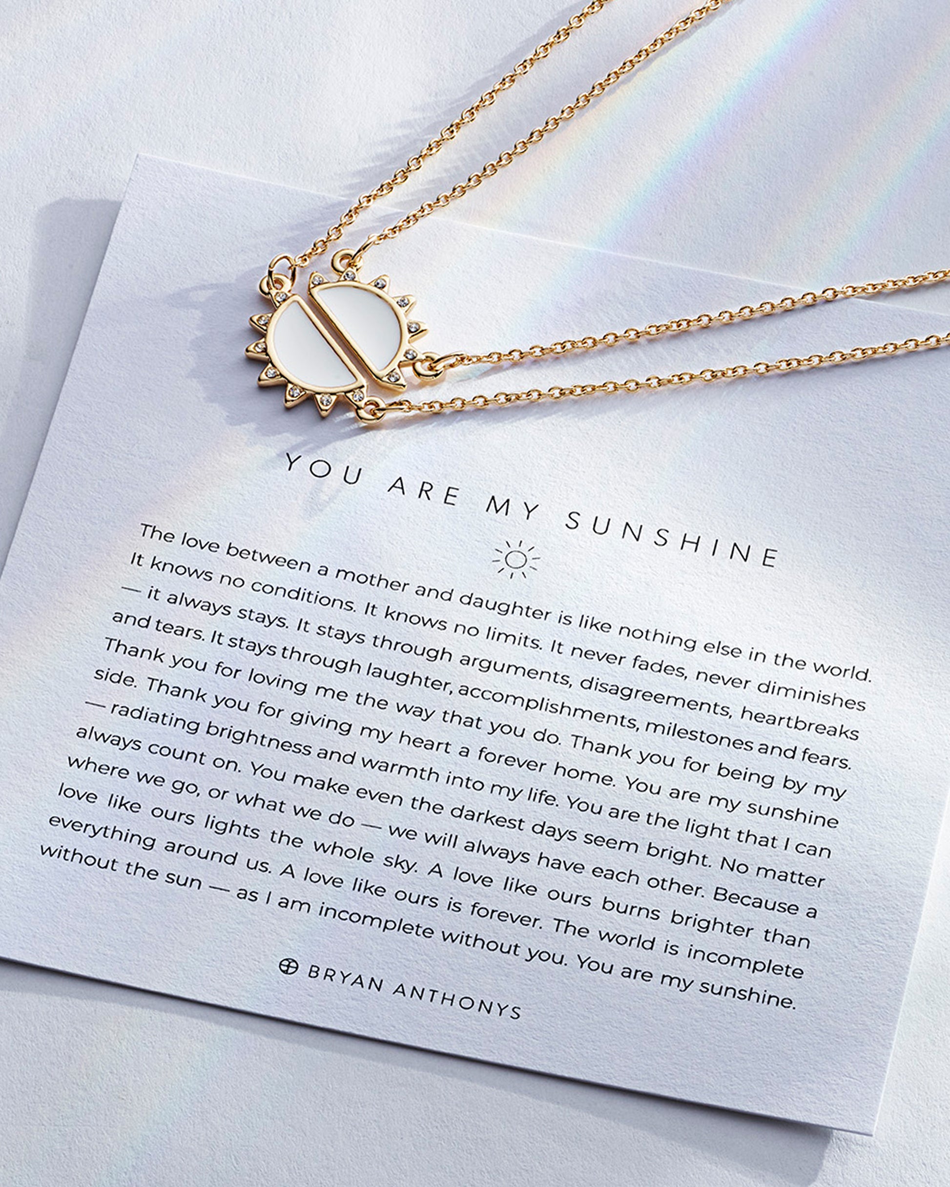 You Are My Sunshine Necklace