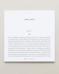 Bryan Anthonys Grit Pearl Gold Ring On Card
