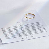 Bryan Anthonys Grit Pearl Gold Ring On Card