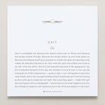 Bryan Anthonys Grit Pearl Silver Ring On Card