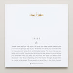 Bryan Anthonys Dainty Tribe Gold Ring On Card