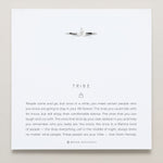 Bryan Anthonys Dainty Tribe Silver Ring On Card