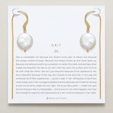 Bryan Anthonys Grit Gold Threader Earring On Card