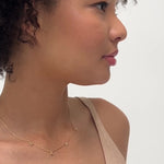 Bryan Anthonys Mama Necklace with Pave On Model